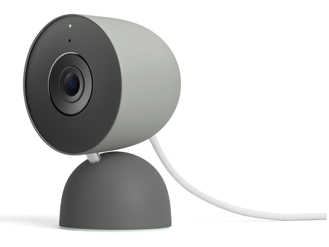 Google Nest Cam Indoor (Wired, 3rd Gen)  Security Camera with 2K Video and Gemini, Night Vision, 2Way Audio, Works with Google Home  2025 Model  Hazel