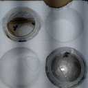 DEAYOU 3 Pack Glass Candle Holders Mosaic, Decorative Glass Tealight Votive Holder Bowl, Scented Candle Stand for Lighting Decor, Gift, Aromatherapy, Also Used as Vase, Pen Holder, Potted Plant Bowl