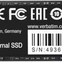 Verbatim 512GB SSD Vi3000 Internal Solid State Hard Drive PCIe NVMe M.2 2280
