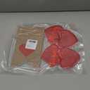 GCQQ Valentine Day Banners - No DIY Felt Heart Garland and Be Mine Burlap Banner Romantic Be Mine Banner Heart Garlands for Mantle, Fireplace, Wall Proposal Valentines' Day Decor (Red)