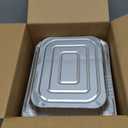 40 Pack Aluminum Pans with Lids,20 Large 9x13" Aluminum Pans Disposable (10 Heavy Duty Lids) & 20 Medium 8.5x6" Foil Pans (20 Foil Covers), Aluminum Trays With Lids for Baking, Meal Prep, Takeout