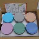 DRKIO 6 Pack Glass Baby Food Storage Containers - 4 Oz Baby Food Jars with Lids Baby Food Maker Microwave Dishwasher Freezer Safe 100% Leak Proof BPA Free Reusable