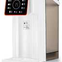 VEVOR Instant Hot Water Dispenser, Countertop Boiling Water Dispenser with Adjustable 6 Temperatures & 7 Water Volumes, 101oz Removable Water Tank, Quick Heating with Touchscreen & Child Lock for Home