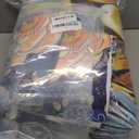 3 Pieces Boho Floral Comforter Set,Bohemian Colorful Flowers Comforter Set King Size Soft Microfiber Flower Duvet Vintage Bedding in a Bag for Kids Teens and Adults (1 Comforter with 2 Pillowcases)