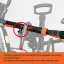 HYPERAX 2024 Step Thru e Bike Adapter Fits Up to 100 lbs for Hitch Bike Rack, Perfect for LECTRIC, RAD Power, AVENTON, and Other Step Thru/Folding E Bikes. Must Needed for Step-Thru