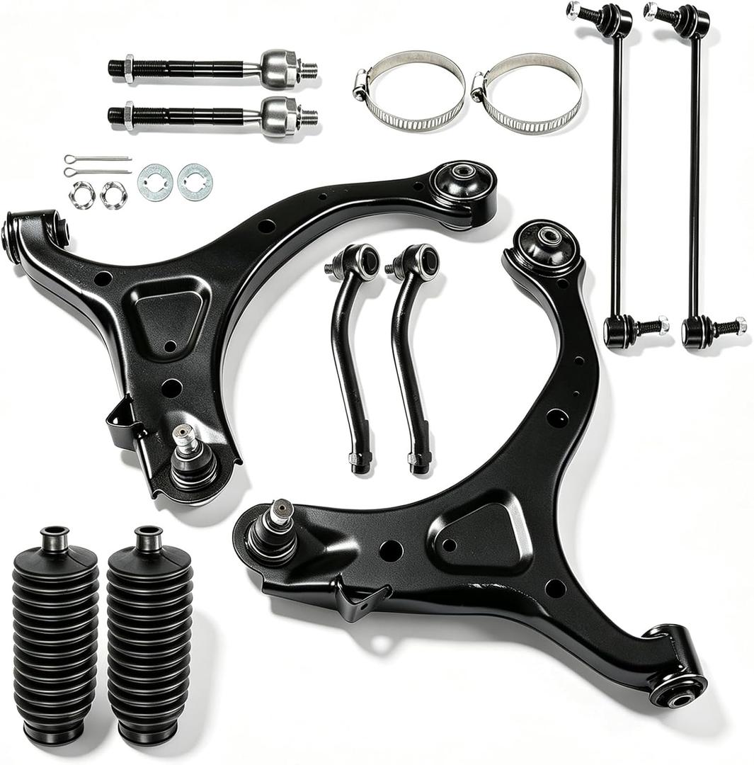 10-Pack Front Lower Control Arm Sway Bar link Replacement for S-anta Fe 2007-2012 Replacement for So-rento 2011-2013