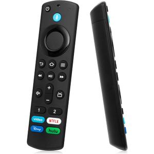 Replacement Remote Control for Smart TV 3rd Gen, TV Stick(2nd Gen/3rd Gen/4K/4K Max/Lite), TV Cube, for All Insignia/Pioneer Smart TVs