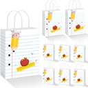 Jpfezry 27 Pcs Teacher Appreciation Gift Bags Bulk with Handles Pencil Cards for Back to School End of Year Party Favor