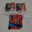 3 Pack 20 Caribbean Countries Small String Flags, 90 Feet 60 Pcs Caribbean Nations Pennant Banner Bunting Flags, International Festival, Commemoration,Caribbean Carnival Decorations (3 Pack)