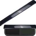 RV Window Visor Deflector, Rain Guard Extra Durable Sun Wind Air Side Vent Window Deflector Fits for 32-37inch