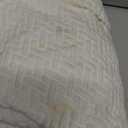 Couch Cushion Covers for Sofa Couch Covers Wear-Resistant Universal Sofa Cover Washable Stretch for Sectional Slipcovers (Texture-Cream White ,Back Cover M)