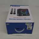 Karaoke Machine, Portable Bluetooth Karaoke Speaker with 2 Wireless Microphones, PA System for Adults Kids with LED Lights & Echo Adjustment, Supports TWS/TF/USB/AUX for Home Party (T03-2 MICS)