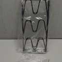 2 Pack Pot-Lid-Organizer, 6-Tier Pots and Pans Lid Organizer Under Cabinet, No Drilling, Rustproof, Lid-Organizers-Inside-Cabinet for Small-Space-Solution & Kitchen Cabinet Organization (Black)