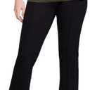 Motherhood Maternity Women's Secret Fit Over The Belly Ponte Flare Pregnancy Pant (Black) S