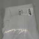 RYB HOME 54 inch Curtains for Living Room, Rod Pocket Thermal Insulated Small Window Drapes Room Darkening Shades for Bedroom Studio Dorm, W 42 x L 54 inch, Set of 2 Panels, Greyish White