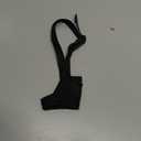 Mayerzon Mesh Muzzle for Short Snout and Small Dogs Anti-Biting, Focus on Brachycephalic Dogs like Chihuahua Yorkshire Maltese, Breathable Fabric, Opening Front, Allow Panting, for Grooming Vet Visits (XS [Snout Cir: 5-5.5"], Black)