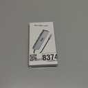 Acer USB C Hub, 7 in 1 Multi-Port Adapter for Laptop, 4K, HDMI Splitter with 2 USB A 3.1 & Type-C to HDMI Data Port, PD 100W Charging, SD Card Reader for Computer, Desktop, Space Grey