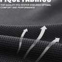 MAGCOMSEN Men's Polo Shirt Quick Dry Performance Short Sleeve Tactical Shirts Pique Jersey Golf Shirt (Medium, #04 Grey)