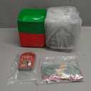 Yaomiao 50 Pcs Christmas Charcuterie Boxes with Ropes and Cards, Christmas Red Green Food Box with Clear Lids, Disposable Paper Bakery Box Dessert Containers for Xmas Party Favor Cookie Sandwich