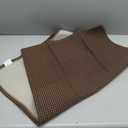 Brown Rugs for Entryway 2×5  ft Washable Area Rug Non Slip Rubber Backed Entry Rug Woven Indoor Door Mat Cotton Kitchen Rugs Floor Carpet for Entryway, Foyer, Backdoor, Tan