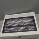 GeckoMan Quiet Hybrid Spectrum 20W Indoor Bug Zapper Indoor Fruit Fly Traps for Indoors Mosquito Zapper Electric Fly Zapper for Home Moth Light Gnat Insect Killer with 2 Replacement Bulbs