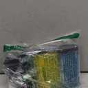 Aquarium Filter for 30-100 Gallons, Ultra-Quiet Fish Tank Filters Biochemical Filtration 400GPH Powerful Pump Submersible Sponge Filter for Large Fish & Turtle Tanks Water Clear Air Supply (18W)