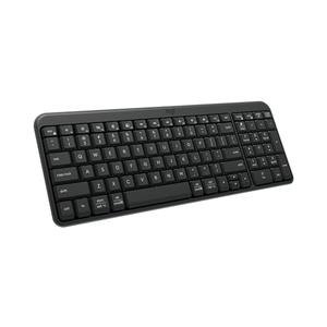 Logitech K250 Bluetooth Keyboard with Numpad, Easy Connectivity, Compact Wireless Keyboard Made with Recycled Plastic, Spill-Resistant, Comfortable Keys - Windows/MacOS - Graphite