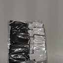 12PCS Hook and Loop Cable Straps, Cable Management Under Desk, Adhesive Cable Ties, Reusable Wire Organizers for Cords, Cords Management, Computer Accessories for Desk, Home Office Essentials, Black