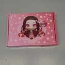 Anime Devil Merchandise Gift Set, Adorable Anime Stationery Set, Contains Spiral Notebook, Stationery Pouch, Gel Pens, Multicoloured Pens, Bracelet, Gift Box