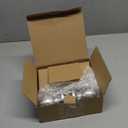 BESTTEN Keyed Same Exterior Door Knob and Single Cylinder Deadbolt Combo Set, Keyed Alike Entry Door Knobs with Lock and Keys for Entrance and Front Door, Satin Nickel