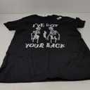 I've Got Your Back Halloween Skeleton Skull Men and Women T-Shirt S 