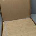 Appliance Slider 360 Rolling Tray for Coffee Maker Bamboo Coffee Pot Slider Tray for Countertop Rotation Sliding Tray with Wheels, Appliances Mat Easily from Under The Cabinet Natural(15.7"13")