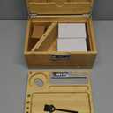 Lockable Stash Box with Combination Lock Compact Bamboo Stash Box Organizer with Tray, Discreet Private Storage for Home (Bin Size :9.5 x 7.1 x 5.3 in)