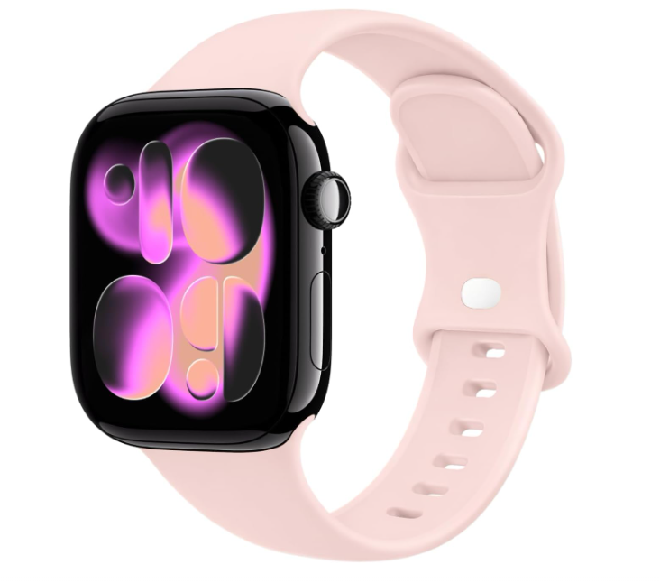 2 x STG Sport Slim Thin Narrow Silicone Bands Compatible with Apple Watch Band Ultra 3/2/1 49mm, Series 11/10 46/42mm, 9/8/7 45/41mm, SE 6/5/4 44/40mm, 3/2/1 42/38mm for Women Men (Abyss Blue)