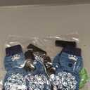 EXPAWLORER Anti Slip Dog Socks to Prevent Licking Paws, Dog Shoes for Hot Pavement, Dog Booties for Small Medium Large Senior Dogs, Traction Control Boots & Paw Protectors for Hardwood Floors (Medium (4 Count), Blue)