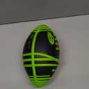 Nerf Weather Blitz Foam Football for All-Weather Play - Easy-to-Hold Grips  Great for Indoor and Outdoor Games - Green