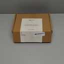 Amazon Basics Exterior Door Knob With Key Lock and Deadbolt, Coastal, Matte Black