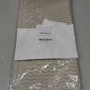 Silicone Dish Drying Mat for Kitchen Counter - Multi-Use 18 x 16 Inch Pad, Non-Slip & Heat-Resistant, Perfect Dish Drainer Mat by Lindas Essentials, Ideal Kitchen Accessory (Beige)