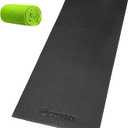 Powr Labs Bike Trainer Mat Compatible with Peloton Bike  Stationary Cycling Floor Pad for Treadmill, Exercise Equipment & Gym Use  Protects Carpet & Hardwood Floors, Indoor Trainer Accessory