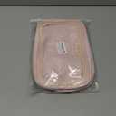 Hiroyuki 3Pieces Clear Makeup Bag Set Large Capacity Cosmetic Bag Large Travel Toiletry Organizer Bag Set Plastic Transparent Cosmetic Bag Wash Bag (pink3ps)