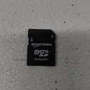 Amazon Basics Micro SDXC Memory Card with Full Size Adapter, A2, U3, Read Speed up to 100 MB/s, 256 GB, Black