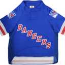 Pets First NHL New York Rangers Jersey for Dogs & Cats, X-Large. - Let Your Pet Be A Real NHL Fan!