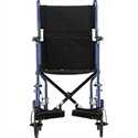 Nova MedicalProducts Health Care Hospital Daily Mobility Aids 19" Lightweight Transport Chair Blue
