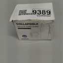 Nefeeko Collapsible Water Bottle, BPA Free 26oz Foldable Water Bottle for Travel Sports, Leak-Proof Spill-Proof Portable Water Bottles with Carabiner, Lightweight (Purple)