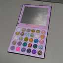 KARA BEAUTY ELECTRIC DISCO Glitter Eyeshadow Palette  30 Color Pressed Glitter Makeup Palette for Face, Body & Eyes No Glue Needed Chunky & Fine Glitter for Rave, Festival Makeup Mermaid Vibes & More