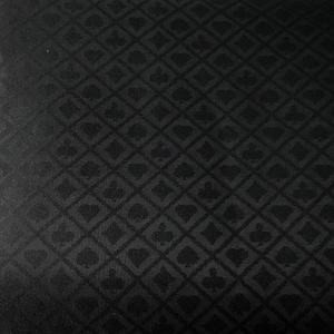 Speed Cloth Poker Table Fabric - 108X60 Inch Section of Casino Card Game Table Felt Top Cover Accessories - Black