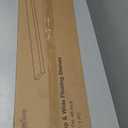 Heimlove 12 Inch Deep Floating Shelves, 48 x 12 inches Long Wall Shelf, Rustic Wood Wall Shelves for Fireplace Mantel, Set of 1 (Walnut)