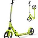 JOVA ZIFFY Scooter for Kids with Hand Brake, Foldable Kick Scooter for Ages 6-12, Lightweight Scooter for Boys with 4 Adjustable Heights, ABEC9 Bearings, Supports Up to 220 lbs