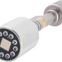 Asixxsix Cylinder Lock, Brass Lock Cylinder Support Fingerprint Bluetooth APP Password Key Unlocking 100pieces Fingerprint Capacity Keyless Entry Smart Door Lock for Office