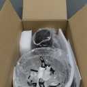 Ganiza Food Processor, 2-Speed Food Chopper Meat Grinder with 8 Cup Stainless Steel & 8 Cup Glass Bowls, Upgraded Button & Smart Overheat Protection Light - Includes Clean Brush, 2 Sets of Blades (Silver)